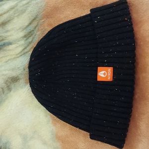 Nixon Timmy Beanie~ black multi colored